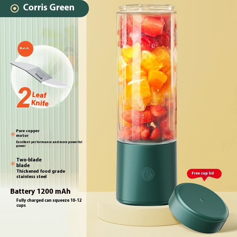 Portable Rechargeable Electric Juicer Cup. Vegetable and Fruit Multifunctional Mini Blender for fresh juices and smoothi