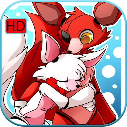 foxy and mangle HD wallpapers