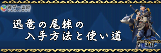 迅竜の尾棘