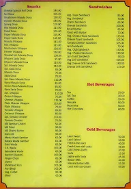 Sheetal Refreshment menu 4