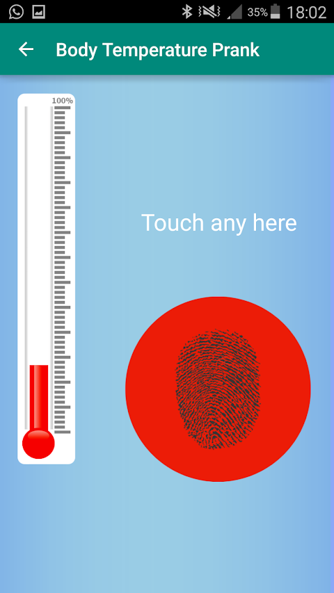 Finger Body Temperature Prankのおすすめ画像3