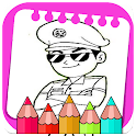 Little Singham coloring book