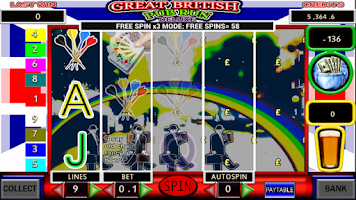 Team GB Pub Crawl Slot Screenshot