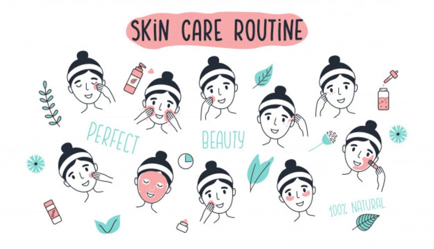 Thường xuyên skincare giúp da được chắc khỏe