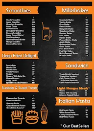 The Smoothie Ranger menu 1