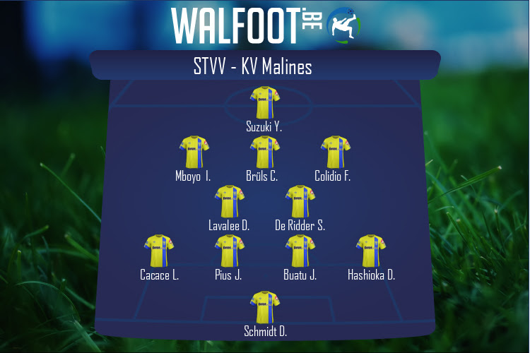 Composition STVV | STVV - KV Malines (03/04/2021)