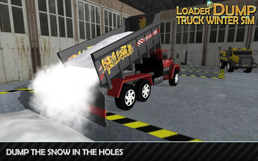 Loader  Dump Truck Winter SIM