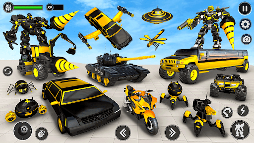 Screenshot Incredible Robot Game Car Game