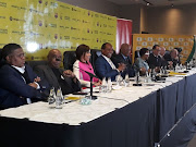 Sports Minister Tokozile Xasa‚ Minister of Energy Jeff Radebe‚ former sports minster Fikile Mbalula‚ ex-Gauteng MEC Tokyo Sexwale‚ South African Football Association (Safa) president Danny Jordaan and Safa CEO Dennis Mumble.