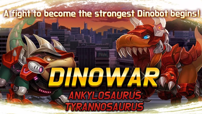 Dinowar: Ankylo vs Tyranno Screen 1
