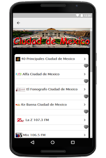 Radios de México - náhled