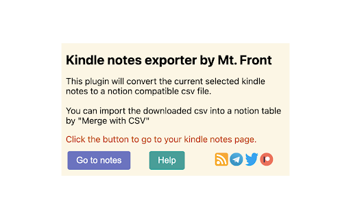 Kindle Notes Exporter