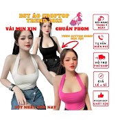 Áo Kiểu Yếm Choàng Cổ Croptop Nữ Đẹp Ôm Body Hở Lưng Cực Sexy Không Mút - A25