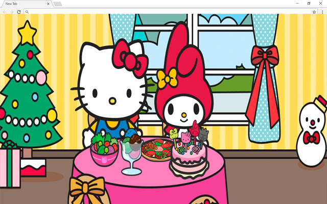 Hello Kitty And Friends Xmas Dinner