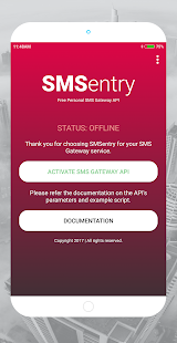 SMSentry - SMS Gateway API - náhled