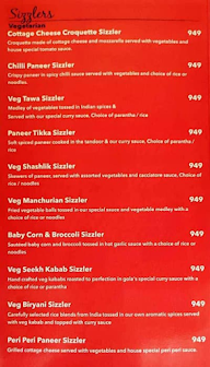 Gola Sizzlers menu 3