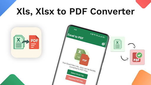 Screenshot Xls, Xlsx to PDF Converter