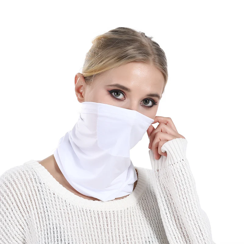 Eis-Seiden-Magischer Turban-Maske für Radfahren UV-Schutz und Atmungsaktivität für angenehmes und kühles Radfahren im Sommer.