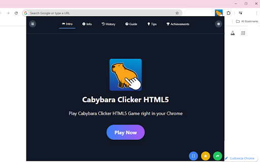 Cabybara Clicker HTML5 Preview 1