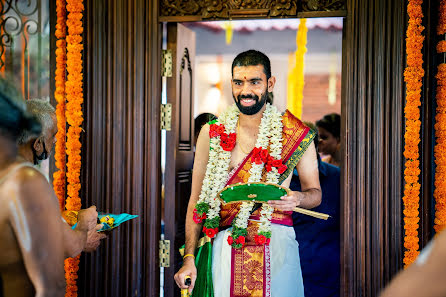 Fotografo di matrimoni Thilagarajan Selvaraj (qrosqro). Foto del 7 luglio 2021