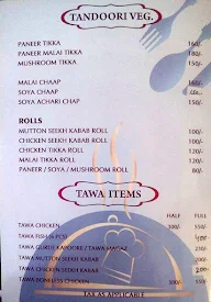 Bhashi's Family Restaurant menu 2