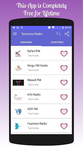 All Tanzania Radios in One App