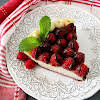 Thumbnail For A Slice Of Raspberry Pie On A Plate.