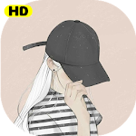 Cover Image of Download HD Girl Wallpapers - Girly Backgrounds Lock Screen 2.0 APK