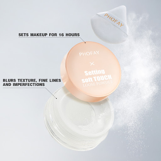Title 3, PHOFAY Setting Soft Touch Loose Powder sets mak...