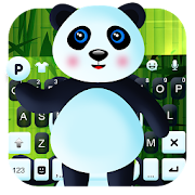 3D Cartoon Panda Keyboard Theme  Icon