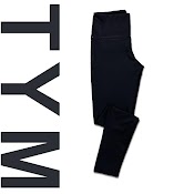 Quần Legging Tập Gym Yoga Thể Thao Nữ Tym Chất Vải Thun Poly 4C - Thoáng Mát, Đàn Hồi Co Dãn Tốt - Qwt002 - Tym Fashion