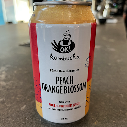 OK! Kombucha Peach Orange Blossom