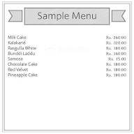 Varinder Sweet Shop menu 2