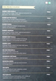 Hotel Padmaja menu 1
