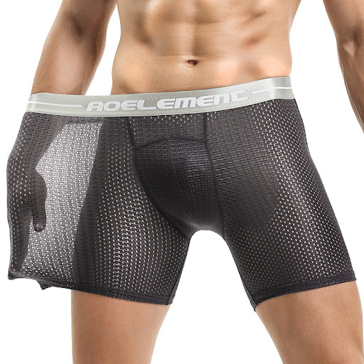 Title 8, Mens Extended Sports Briefs Boxer Running Wear...