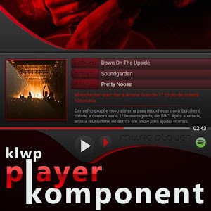 Komponent  Player Music klwp