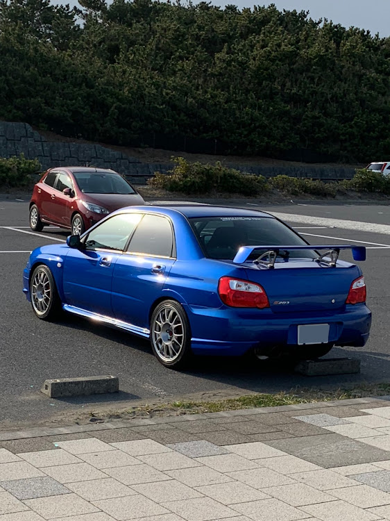 インプレッサ WRX STIのインプレッサGDBSTI・コロナウイルスに負けるな・スバル・洗車・ドライブに関するカスタム事例の投稿画像1枚目