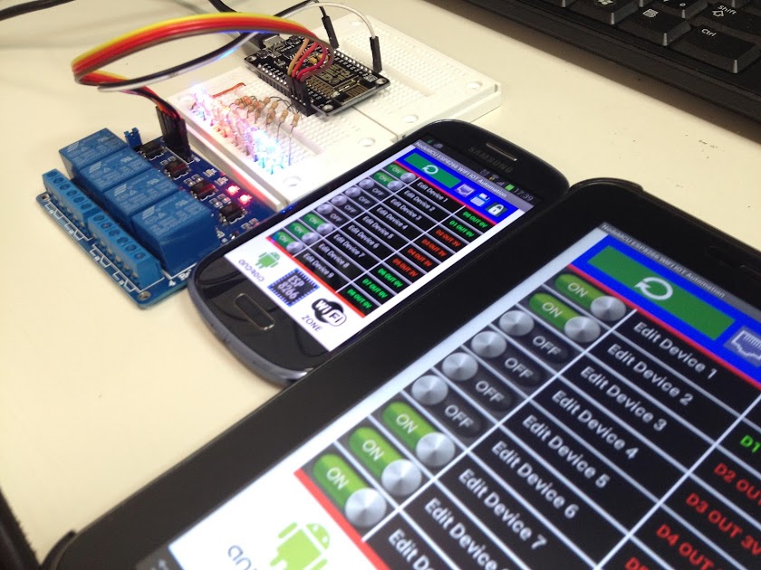 NodeMCU ESP8266 WiFi Automação Screen 3