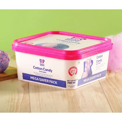 Cotton Candy Ice Cream (700 Ml Factory Sealed)