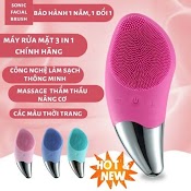 Máy Rửa Mặt Massage Nâng Cơ - Sonic Facial Brush - Sạc Điện