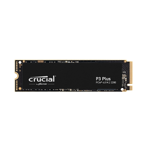 Ổ cứng SSD Crucial P3 Plus M.2 2280 NVMe (PCIe Gen 4 x4) 1TB (CT1000P3PSSD8)