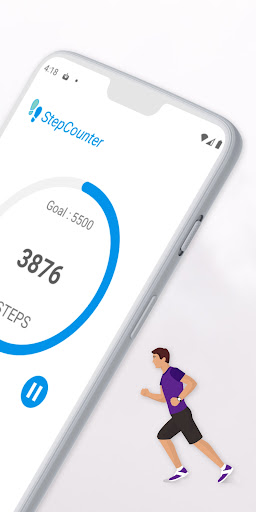 Screenshot Pedometer Walking Step Counter