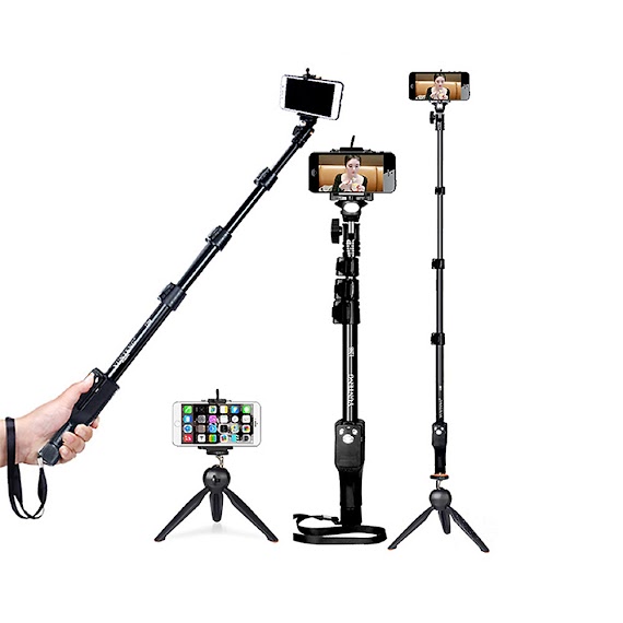 Combo gậy chụp hình bluetooth Yunteng YT 1288 và Tripod Yunteng YT 228 