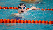 Ryan Coetzee Men 50 LC Meter Butterfly during day 2 of the SA National Aquatic Championships at Kings Park Swimming Pool on April 09, 2019 in Durban, South Africa. 