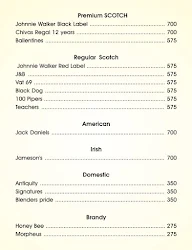 Pavillion menu 2