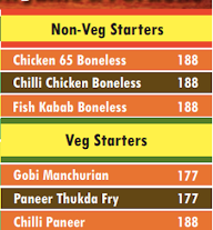 Mani's Dum Biryani menu 1