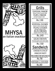 Mhysa menu 2