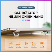 Giá Đỡ Laptop Di Động Nillkin Chính Hãng Hỗ Trợ Tản Nhiệt Hiệu Quả, Kê Laptop Macbook Tiện Lợi Siêu Mỏng Dạng Kickfl