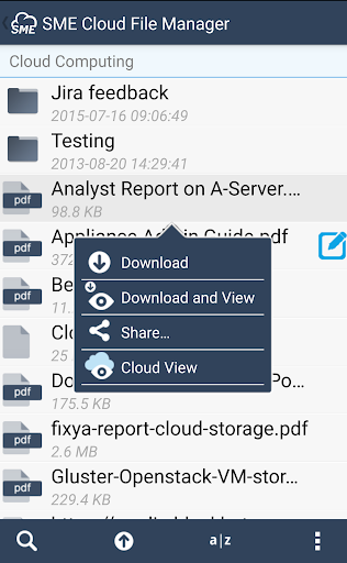 Android SMEStorage