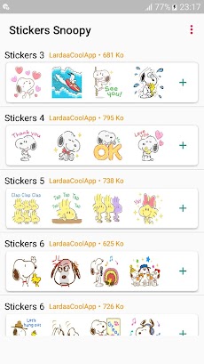 Stickers For Snooopy - WAStickerAppsのおすすめ画像3